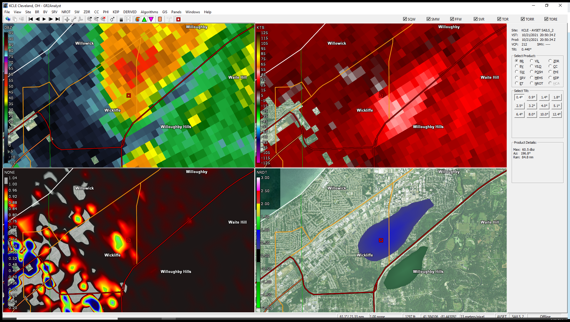 October 21, 2021 Tornado Outbreak Event Summary